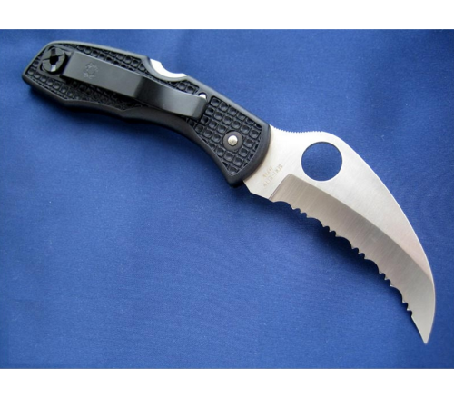 5891 Spyderco Tasman Salt™ 106SBK фото 8