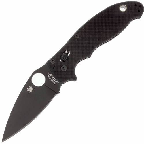 5891 Spyderco Manix 2 Black - 101GPBBK2 фото 9