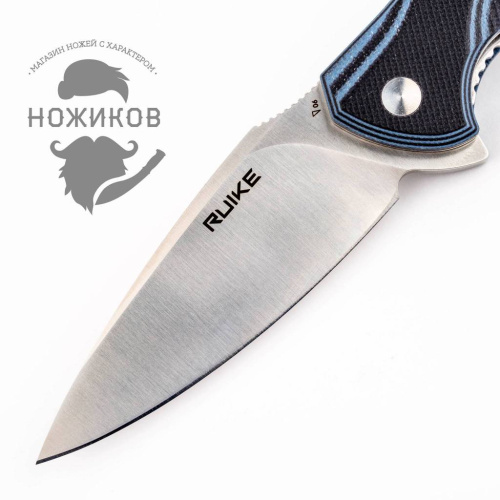 Складной нож Ruike P105 черно-серо-синий фото 7