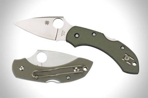 5891 Spyderco Dragonfly 2 Foliage Green - C28GPFG фото 5