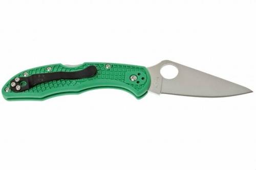 5891 Spyderco Delica 4 Flat Ground - 11FPGR фото 12