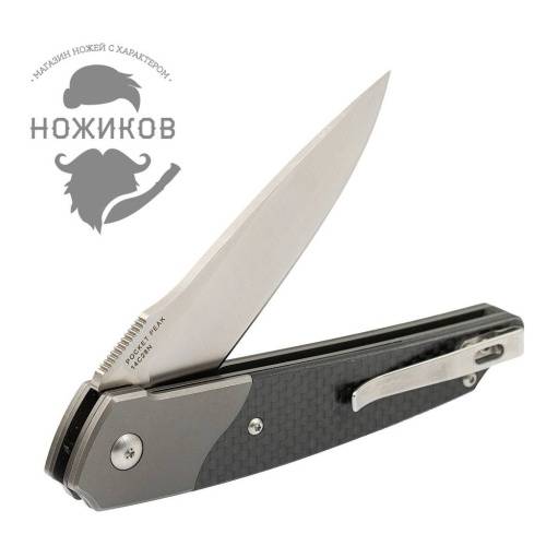 5891 Amare Knives Pocket Peak Grey фото 2