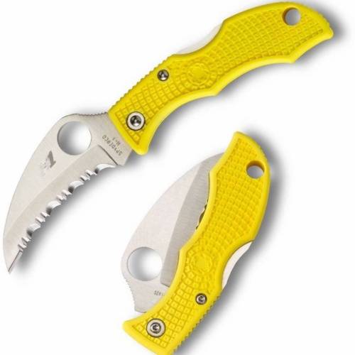 147 Spyderco Ladybug 3 Salt - LYLS3HB фото 14