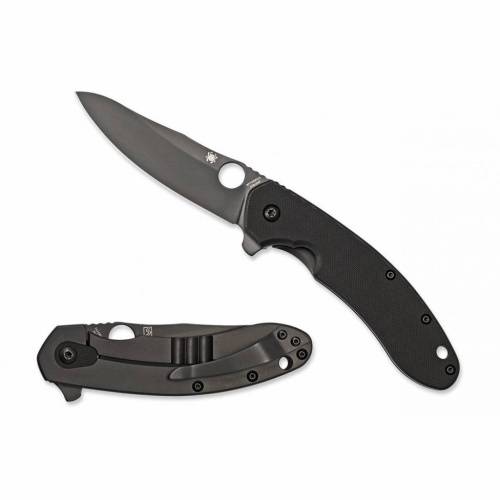 5891 Spyderco Southard Folder™ Black - 156GPBBK фото 6