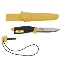  нож с фиксированным лезвием Morakniv Companion Spark Black Yellow