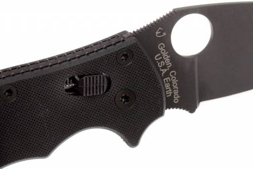 5891 Spyderco Manix 2 Black - 101GPBBK2 фото 15