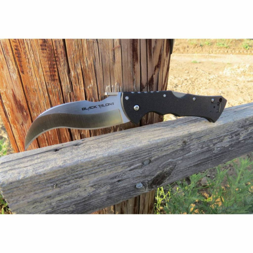 3810 Cold Steel Black Talon II Serrated Edge - 22BS фото 3