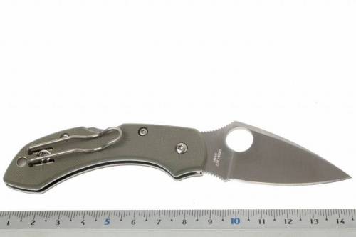 5891 Spyderco Dragonfly 2 Foliage Green - C28GPFG фото 10