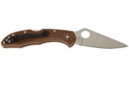 5891 Spyderco Delica 4 Flat Ground - 11FPBN фото 20