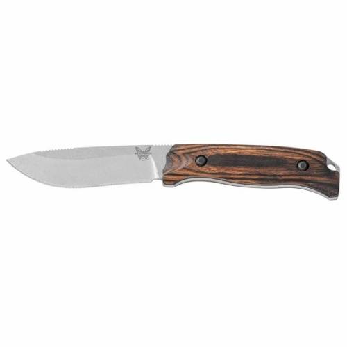 236 Benchmade Saddle Mountain Skinner Hunt Wood 15001-2 фото 5